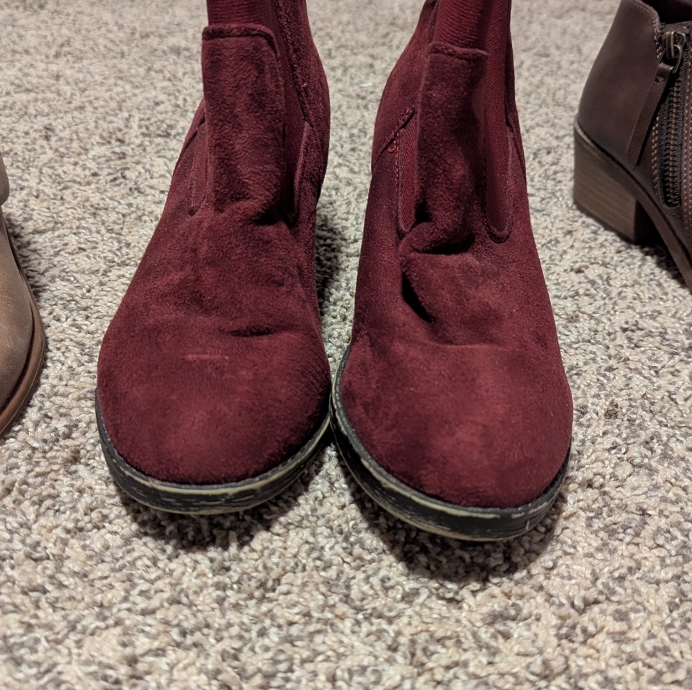 Stylish Women's Ankle Boots Bundle Size 7 - Picture 3 of 15